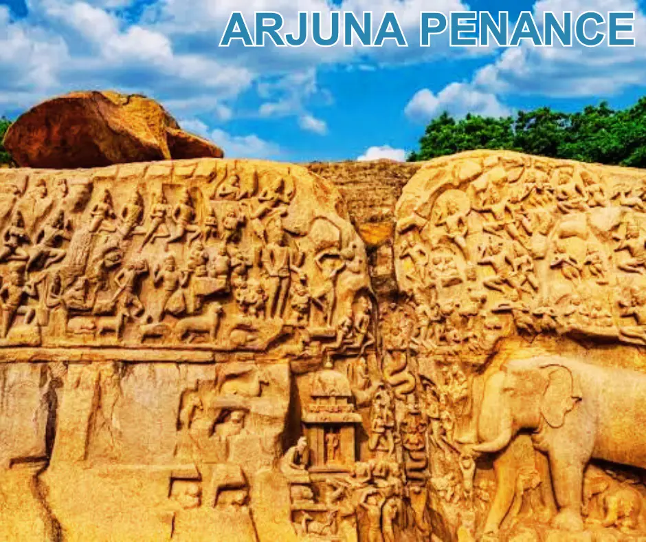 Arjuna penance from Mahabalipuram tour package