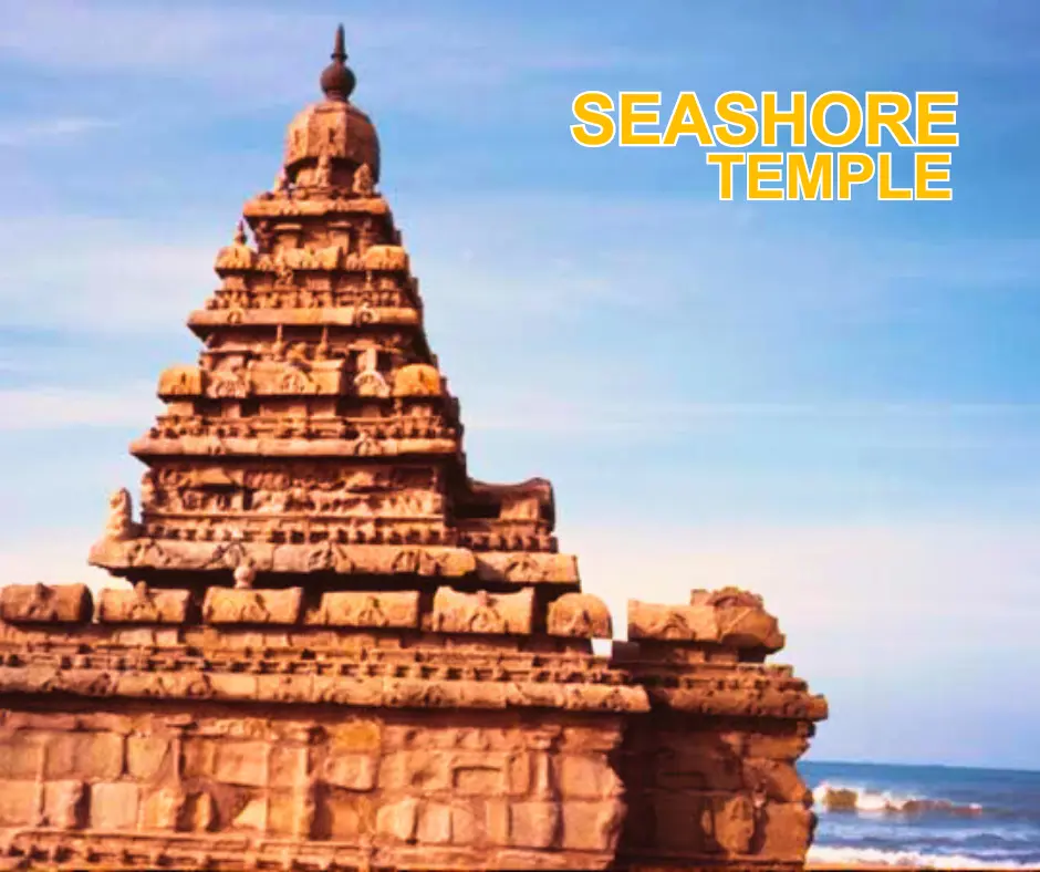 seashore temple from Mahabalipuram